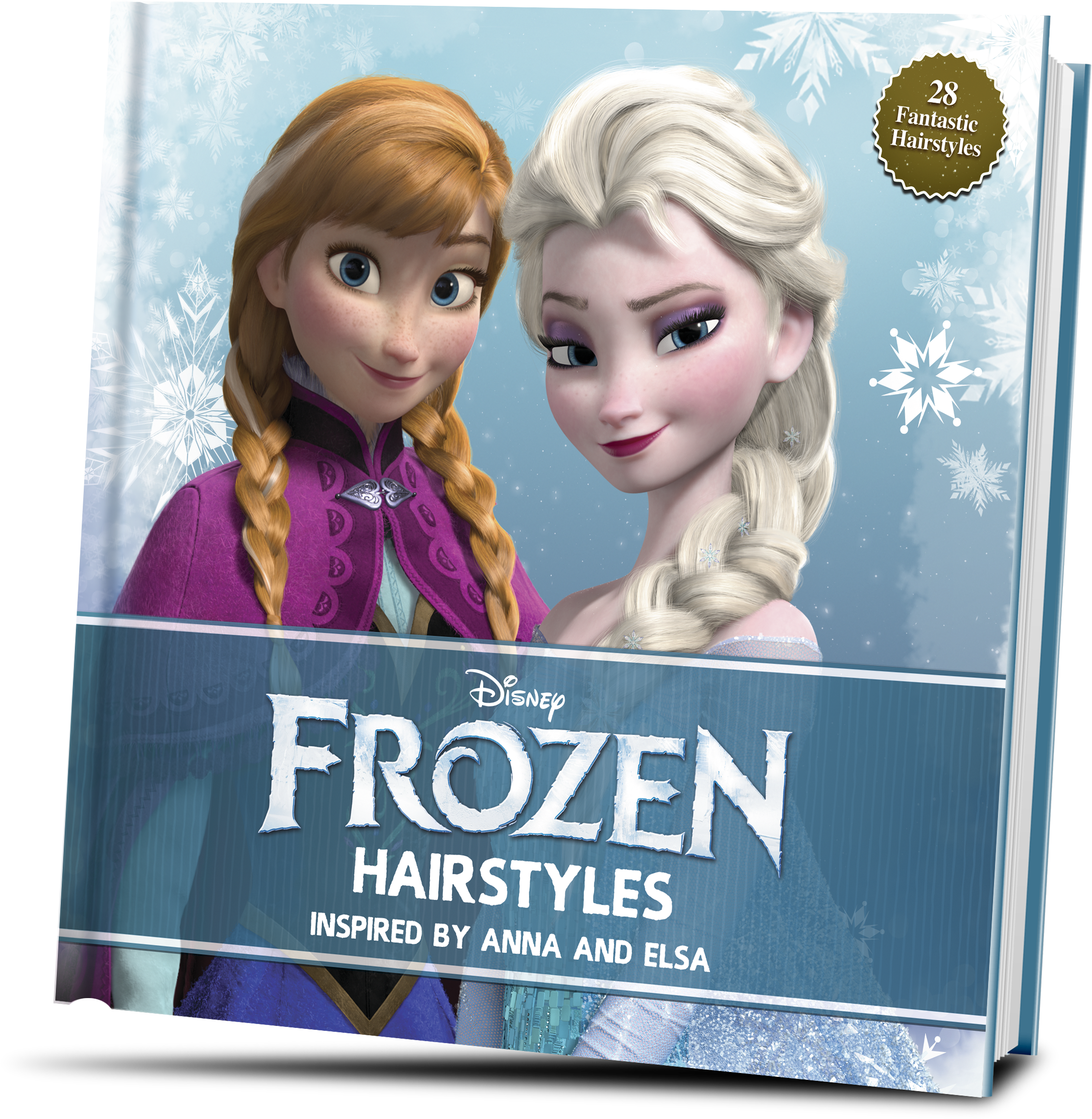 Disney Frozen Hairstyles By Edda Usa Editorial Team (2672x2581), Png Download