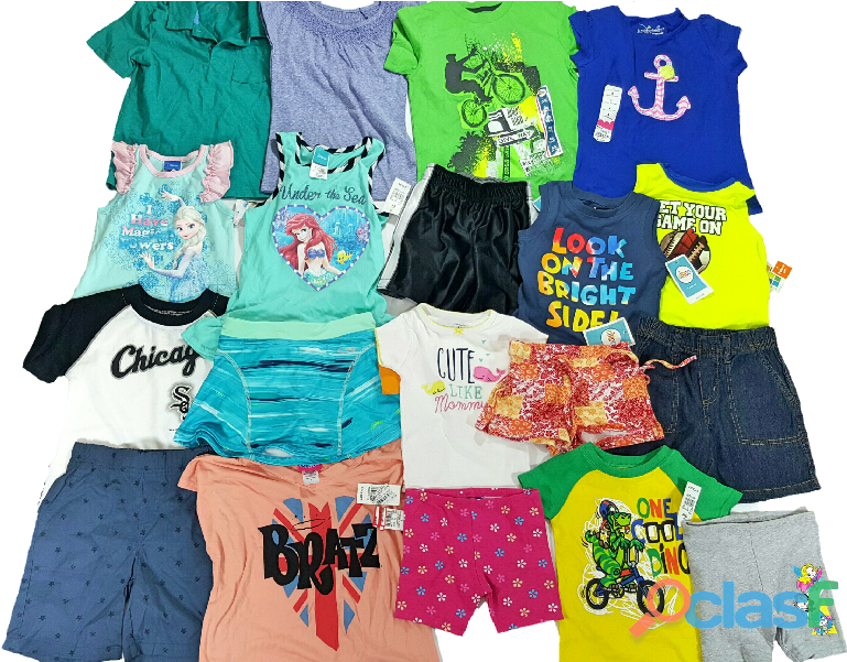 Lotes De Ropa Americana Infantil Nueva De 30,50 Y 100 - United States Of America (798x600), Png Download