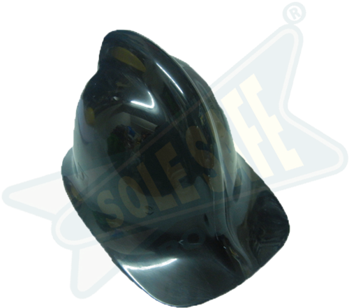 Frp Black/yellow Alexandria Model Fireman Helmet - Mumbai (500x493), Png Download