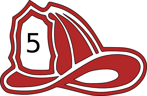 Fire Helmet Clip Art (600x391), Png Download