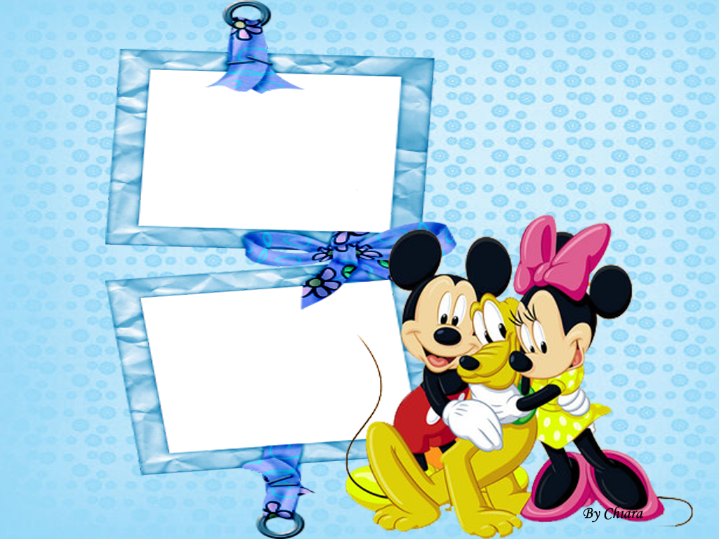 Molduras Para Duas Fotos Infantil - Fujicolor フジカラー ミニポケットアルバム ミッキー&フレンズ 64822 (1024x768), Png Download