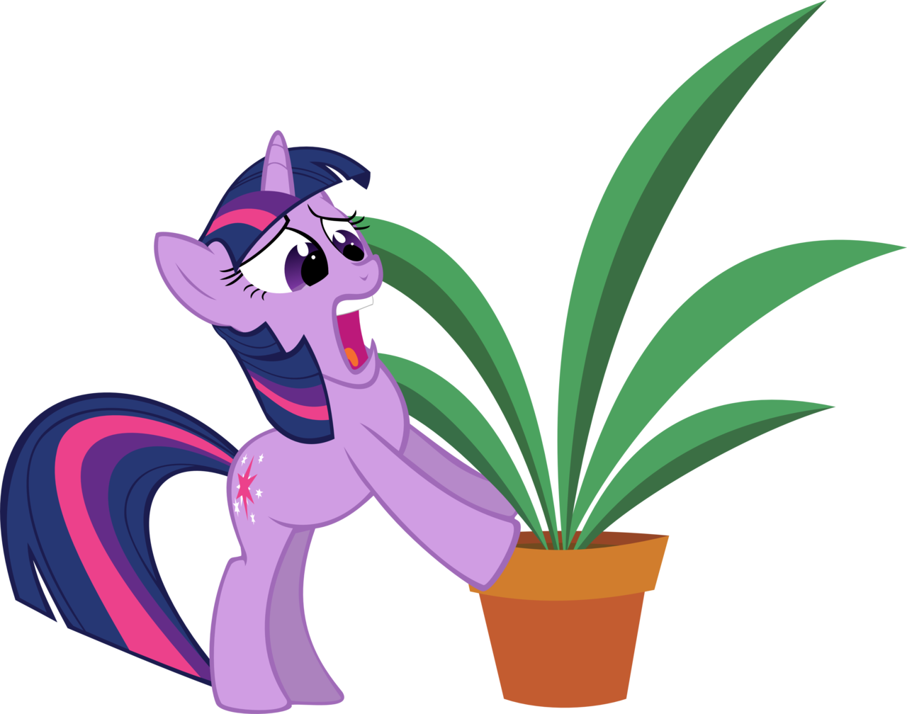 Binaryninj4, Green Isn't Your Color, Plant, Pony, Pot, - Mlp Fim (1280x1008), Png Download