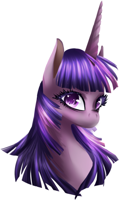 Twilight Sparkle My Little Pony By Drea - Cartoon (900x736), Png Download