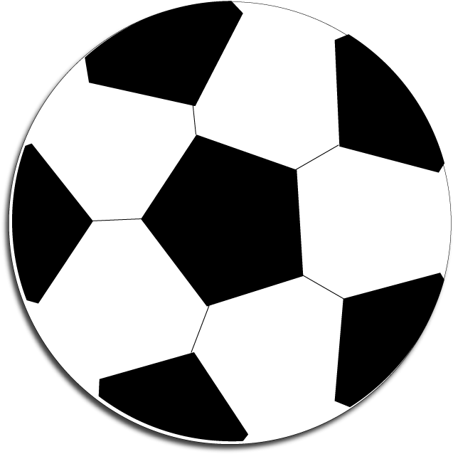 Clip Art Soccer Ball Many Interesting Cliparts - Clip Art (696x673), Png Download