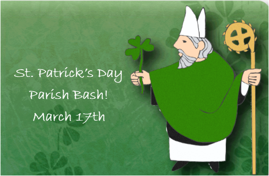 Patrick's Day Parish Bash - Day (529x346), Png Download