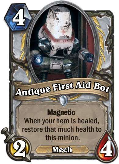 Warning Minor Cuts And Bruises Detected - Hearthstone 3 Mana 2 4 (400x543), Png Download