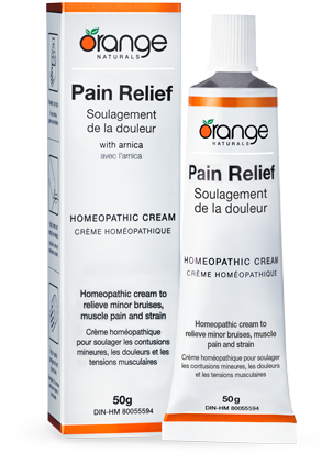 Pain Relief Cream With Arnica - Orange Naturals Eczema Cream (351x477), Png Download