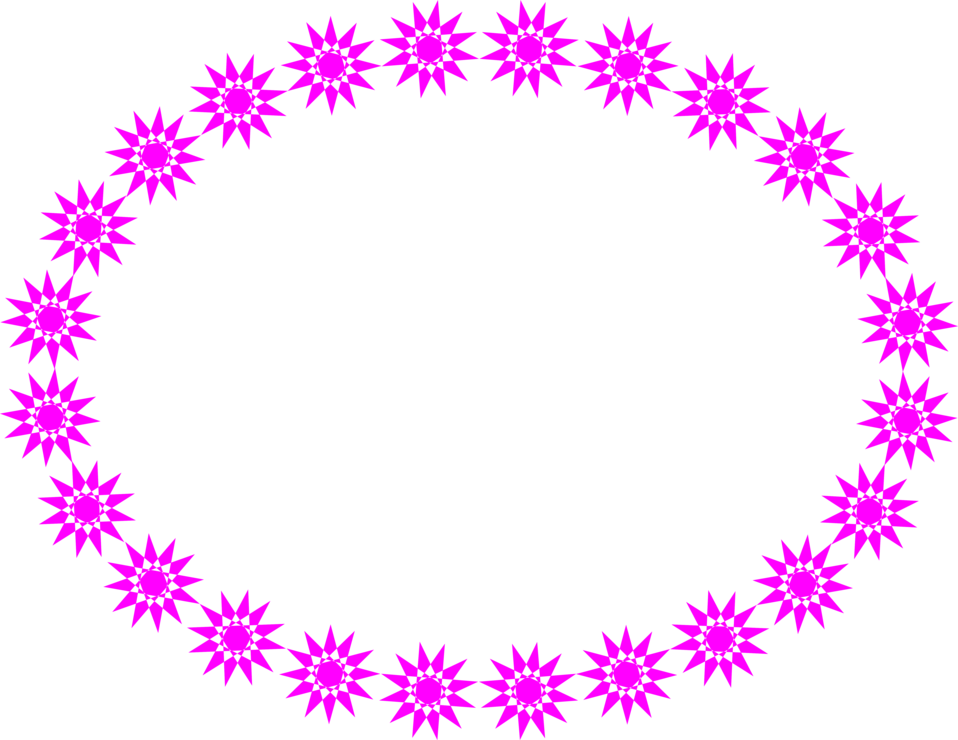 Purple - Sunshine Border (958x740), Png Download