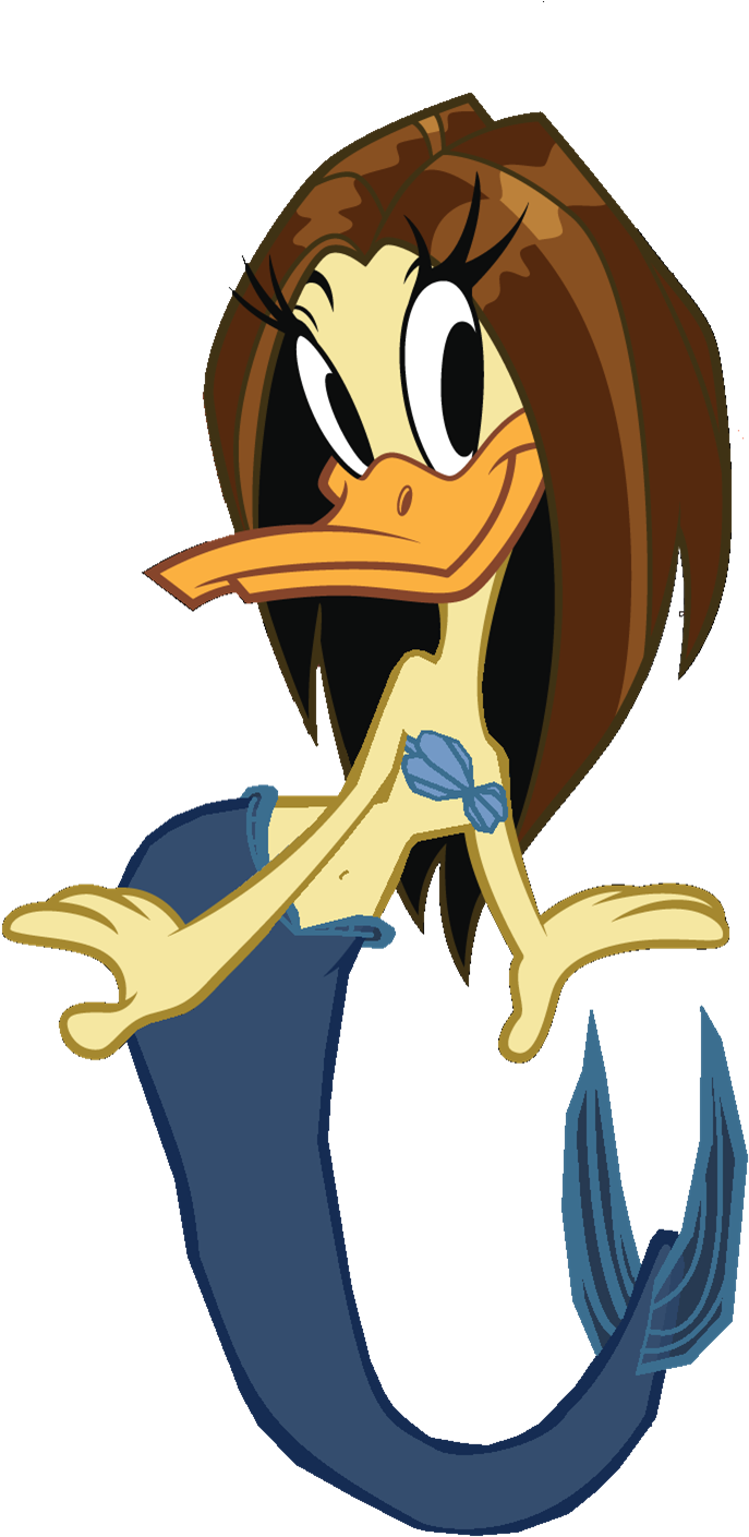 Tina Russo Mer-duck - Looney Tunes (741x1412), Png Download