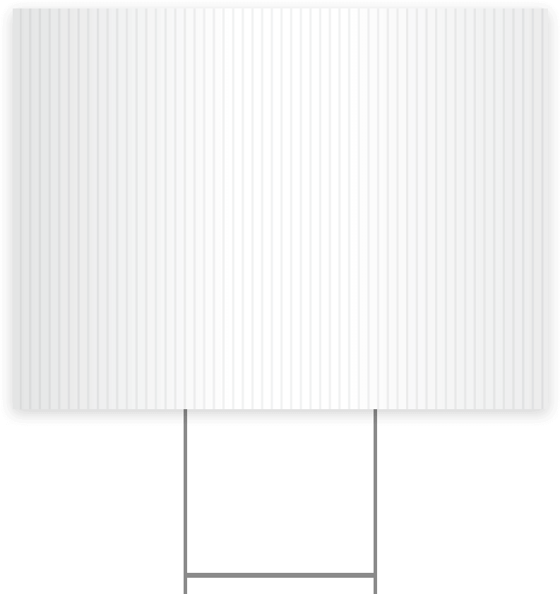 Yard Signs - Design (800x845), Png Download