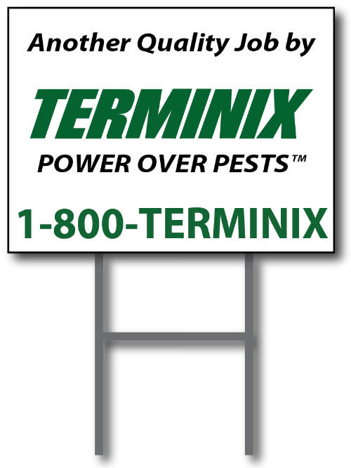 Yard Sign - Terminix (500x666), Png Download