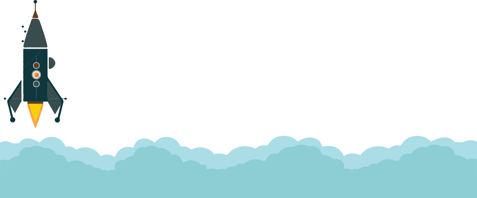 Footer - Illustration (1600x666), Png Download