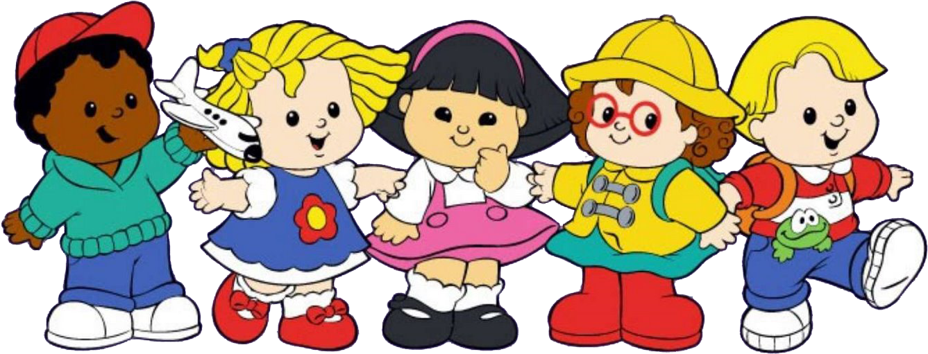 ¿qué - Clip Art Fisher Price Little People (1447x644), Png Download