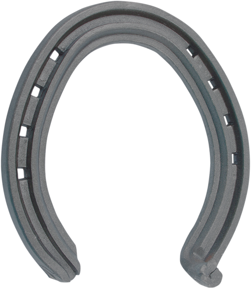 Herradura De Hierro Mustad Polo Mano Herradura De Hierro - English Horseshoe (527x591), Png Download