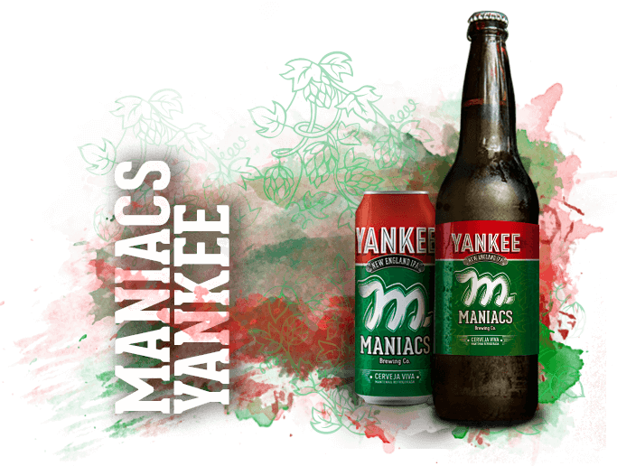 Cerveja Maniacs Yank - Beer Bottle (683x516), Png Download