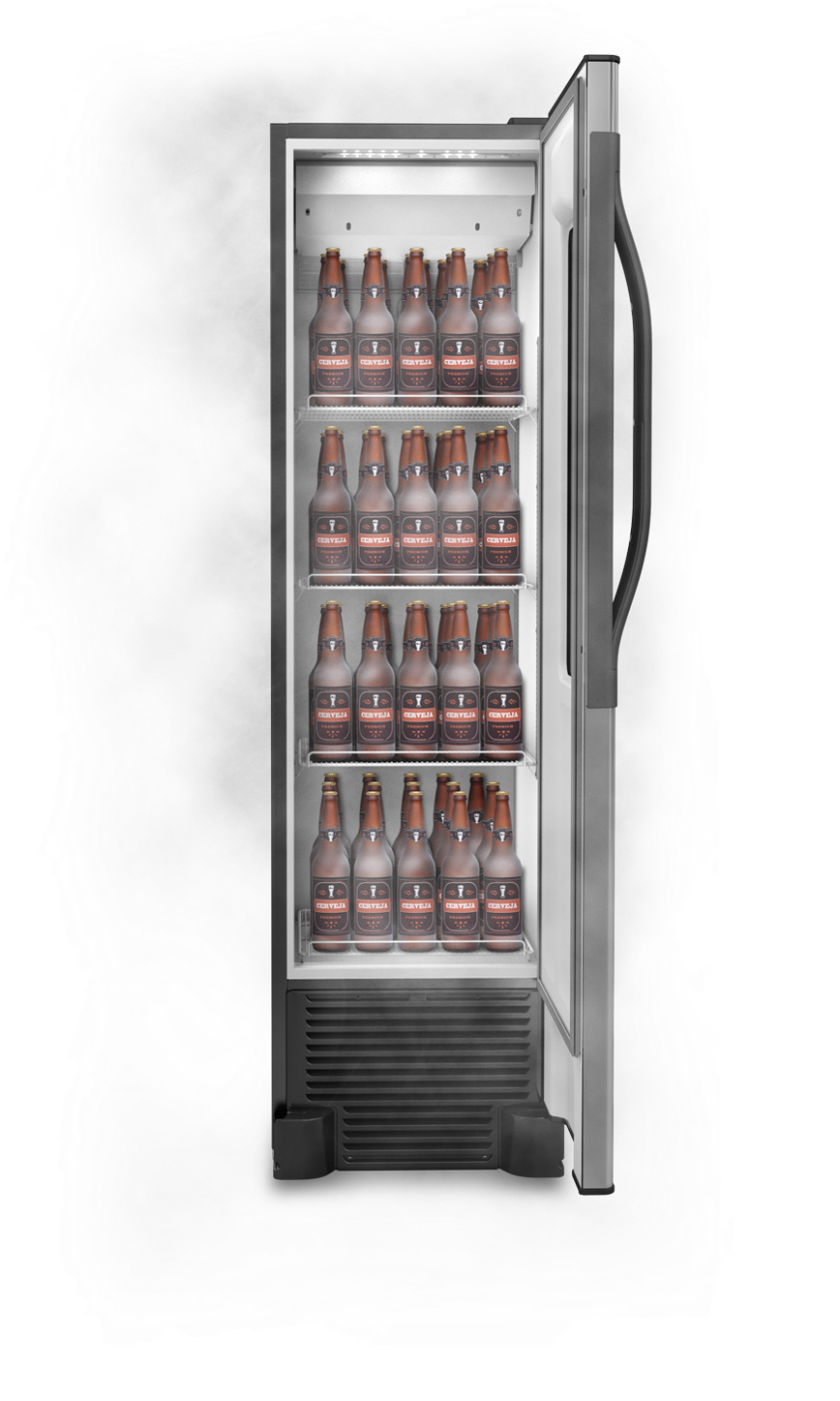 Isso Porque Ela Adota O Mesmo Sistema De Refrigeração - Cervejeira Fina (870x1487), Png Download