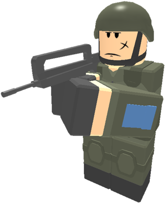 Modern French Light Soldier - Soldier (420x420), Png Download