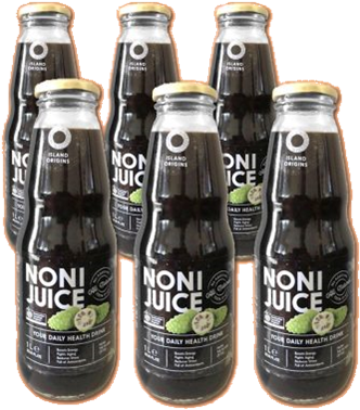 Island Origins Organic Noni Juice 6 X 1l Carton - Noni Juice (399x399), Png Download