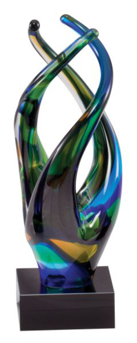 Art Glass Modern Contempo Award G556 - Art Glass Awards (508x678), Png Download