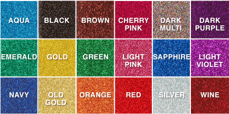 Heat Transfer Glitter Vinyl 20" By Yard Or Full Roll - Yard (450x450), Png Download