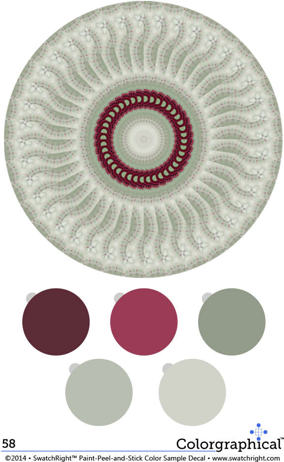 Color Inspiration 58 Using The Ppg Voice Of Color Palette - Paint (600x951), Png Download