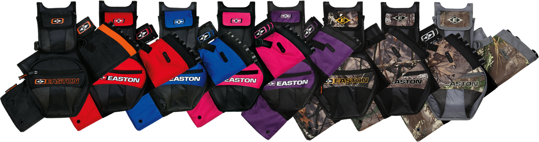 Easton Archery Flipside 4 Tube Hip Quiver Lost Camo (1830x483), Png Download