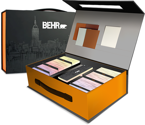 Behr® Color Box - Behr Pro Architect Kit (551x475), Png Download