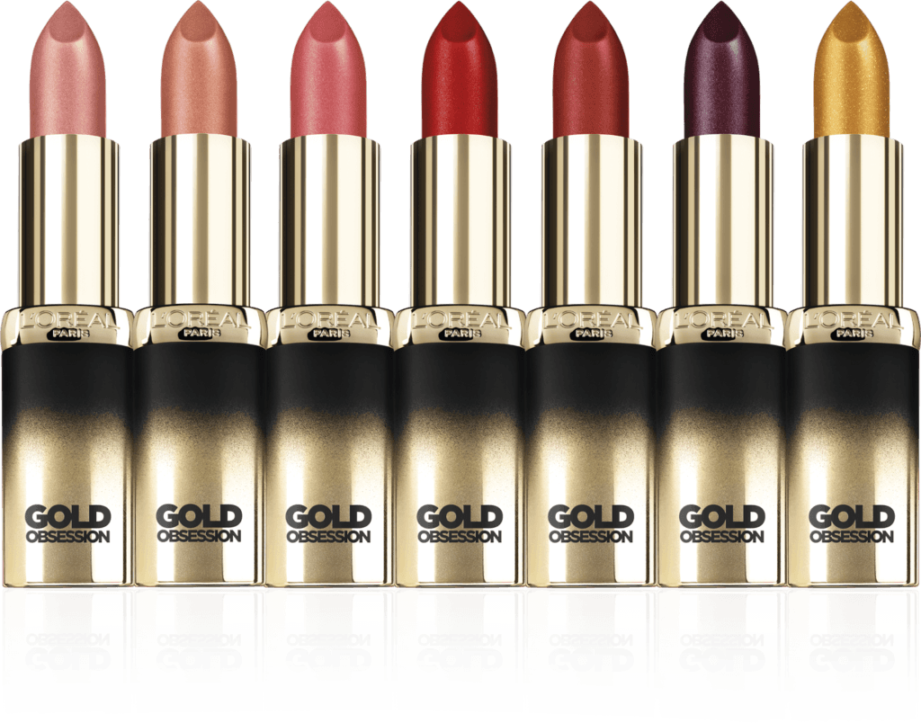 Color Riche Gold Obsession De Lóreal París - L'oreal Paris Color Riche Gold Obsession Lipstick (1024x804), Png Download