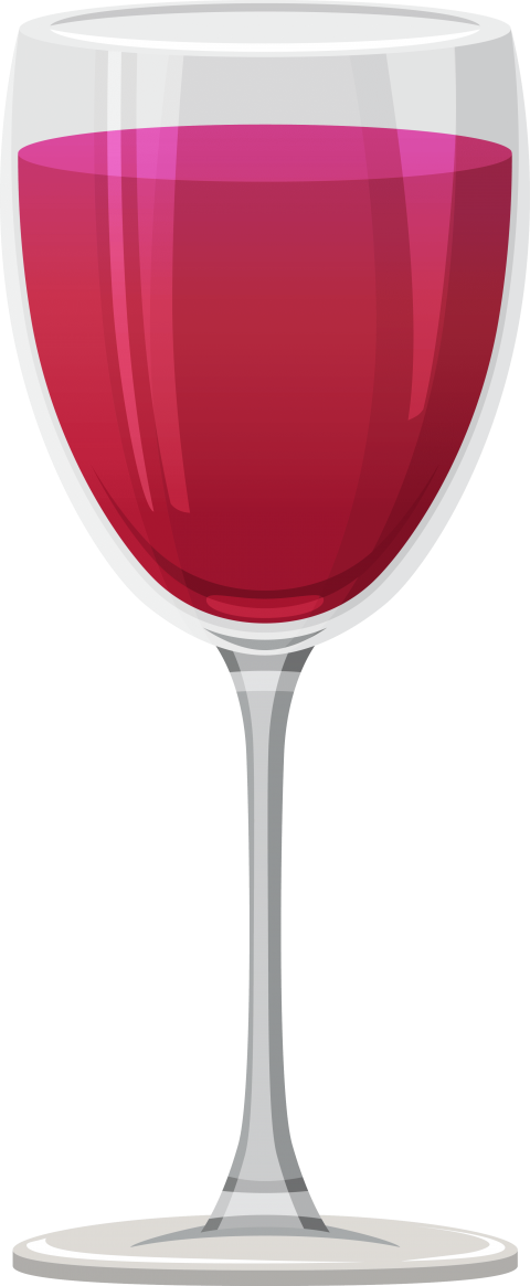 Free Png Wine Glass Png Images Transparent - Pink Wine Glass Png (480x1165), Png Download