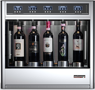 Cinque - Quattro Ambient Temperature Wine Cooler W/ No Front (626x417), Png Download