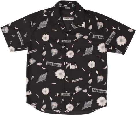 Fake Flowers Camp Shirt - Pleasures Fake Flowers Camp Shirt (480x480), Png Download