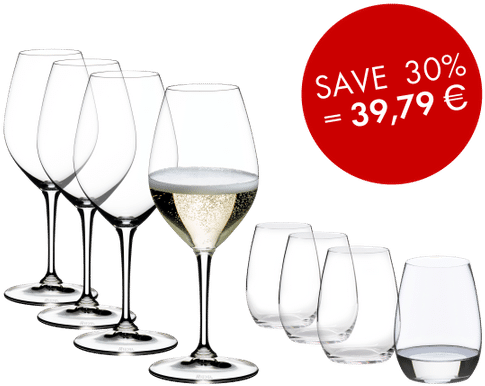 Filled White - Champagne Stemware (600x486), Png Download