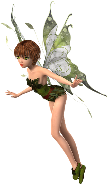 Woman, Elf, Fee, Fairytale, Friendly, Fantasy - Fairy Tale Elf (540x720), Png Download