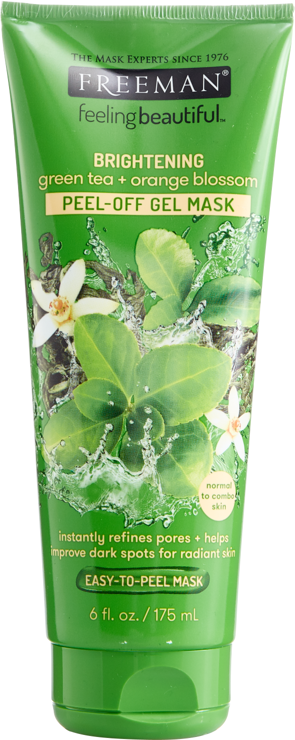 Freeman Feeling Beautiful Brightening Green Tea & Orange - Freeman Green Tea Orange Blossom Review (1500x1500), Png Download