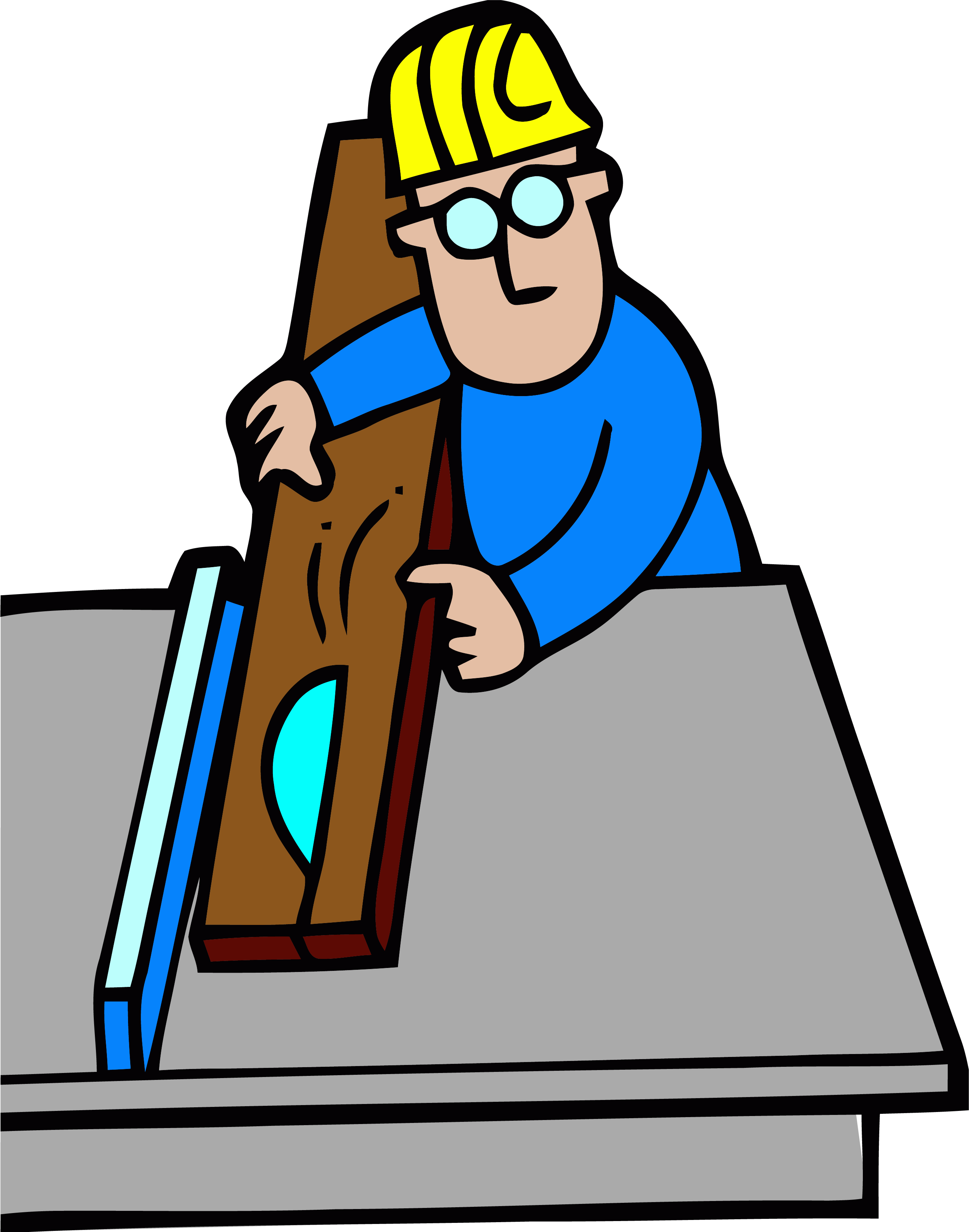 Movie Clipart Worker - Carpentry Clip Art (2656x3378), Png Download