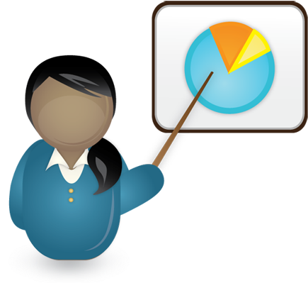 Presenter-female1 - Network And System Administration Handbook [book] (492x442), Png Download