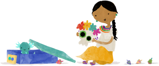 Worldwide Buddies Picture Books Storybox Mexico - Illustration (1000x716), Png Download