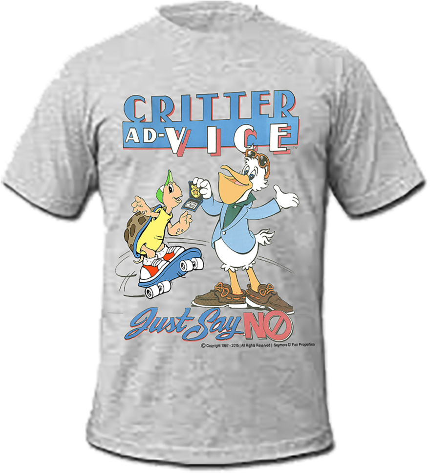 Critter Ad Vice T Shirt (1000x1000), Png Download