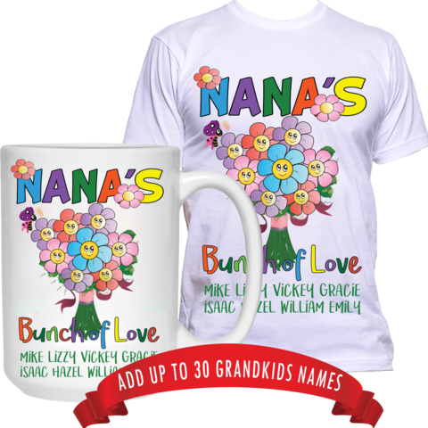 Bunch Of Love T-shirt And High Quality Ceramic Coffee - Mug And T Shirt Printing (480x480), Png Download