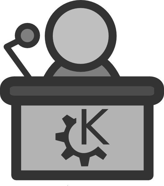 Small - Presenter Clip Art (528x599), Png Download