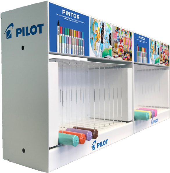 Pen Dispenser Display - Pen (612x600), Png Download