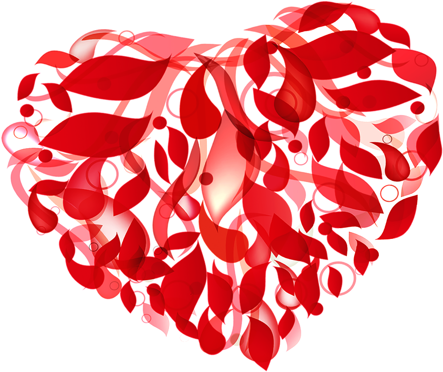 Rojo Corazón Día De San Valentín - Aşk I Nebi Karma Kitaplar (1024x1024), Png Download