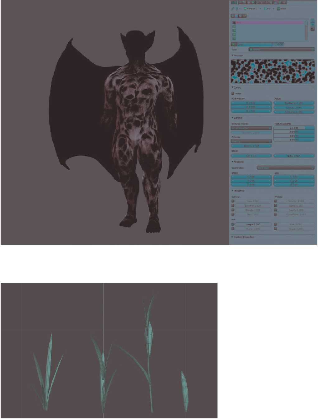 Hair And Particle Systems - Illustration (1022x1346), Png Download