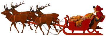 Christmas, Santa Claus, Christmas Sleigh - Stock.xchng (452x340), Png Download