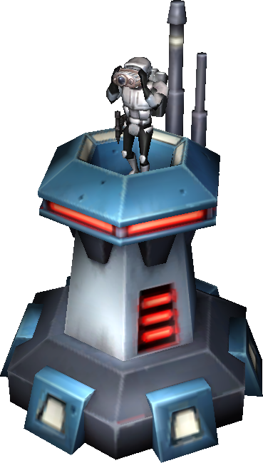 Scout Tower (369x649), Png Download