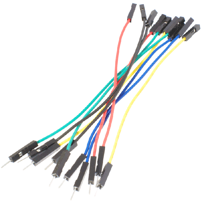 Male To Female Jumper Wires - Jumper Cable Male Female (700x700), Png Download
