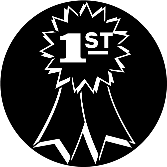 First Place Ribbon (800x800), Png Download