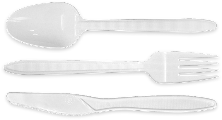 Fabricamos Cubiertos Desechables De Alta Calidad Cumpliendo - Cubiertos Desechables Png (900x573), Png Download