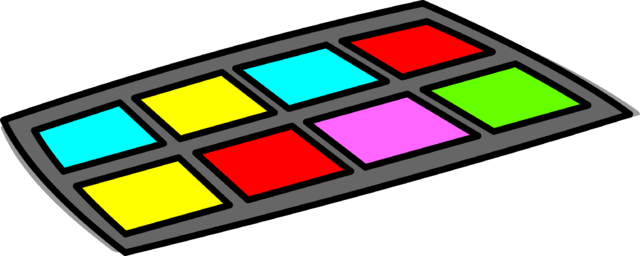 Dance Floor Sprite 003 (640x256), Png Download