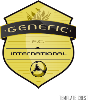 Soccer Logo Template Options - Crest (378x378), Png Download